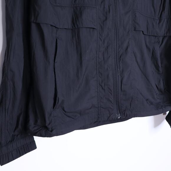 LULULEMON Packable Hood Lite Jacket Black Long Sleeve Windbreaker Women's 4 - Picture 4 of 6